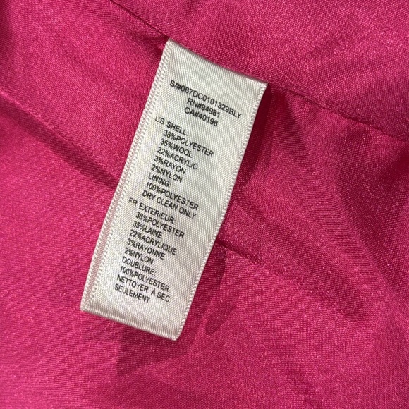 Vintage Forever 21 Double Breasted Houndstooth Peacoat - L - Picture 11 of 13